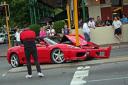 Ferrari Unfall