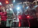 Christina Stürmer mit Band beim Verabschieden